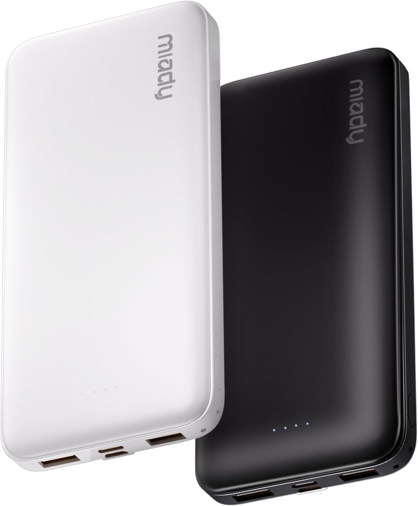 Miady 10000mAh Portable Power Bank – USB-C Fast Charging