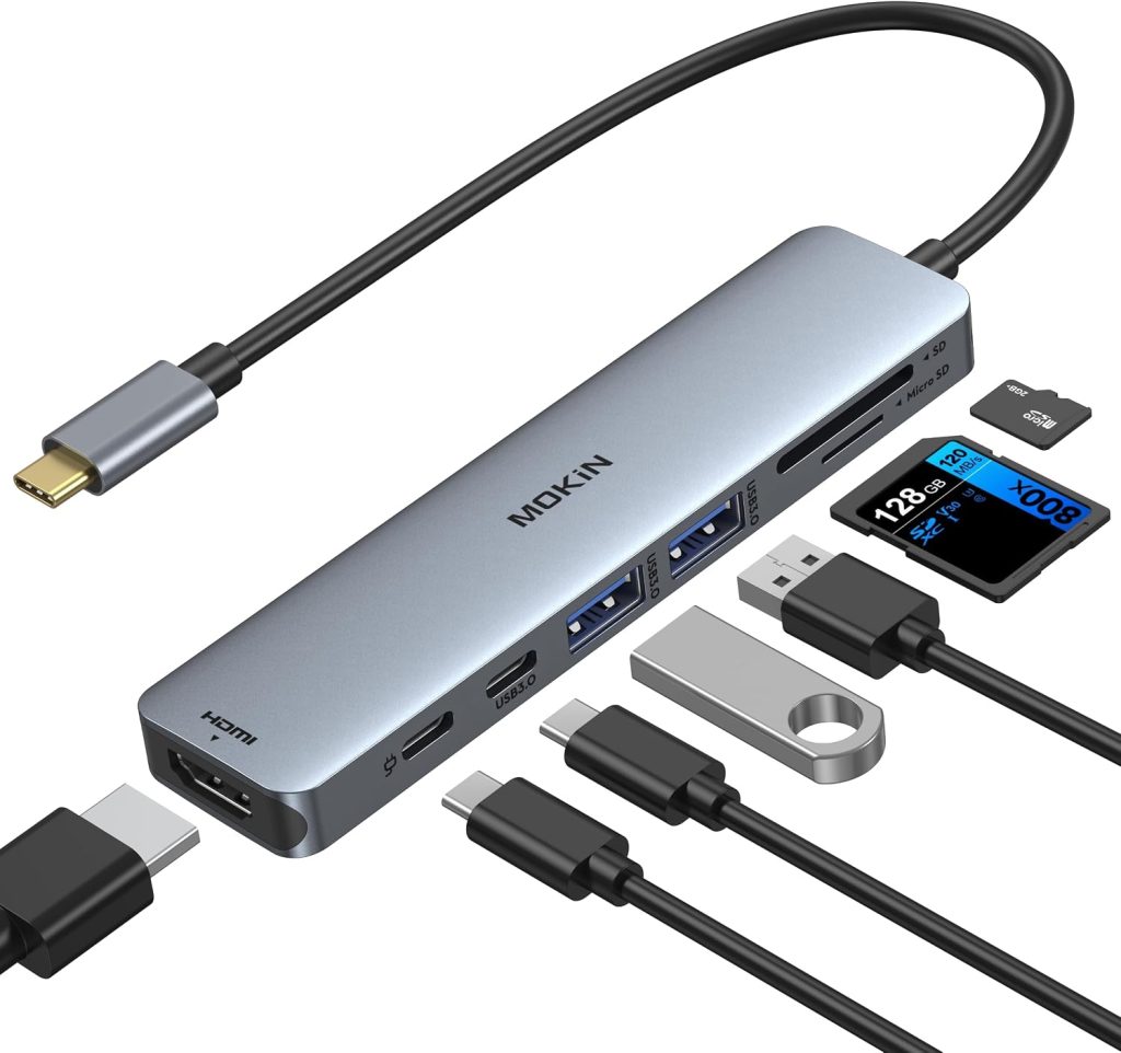 MOKiN USB-C Multiport Adapter Hub for Laptops