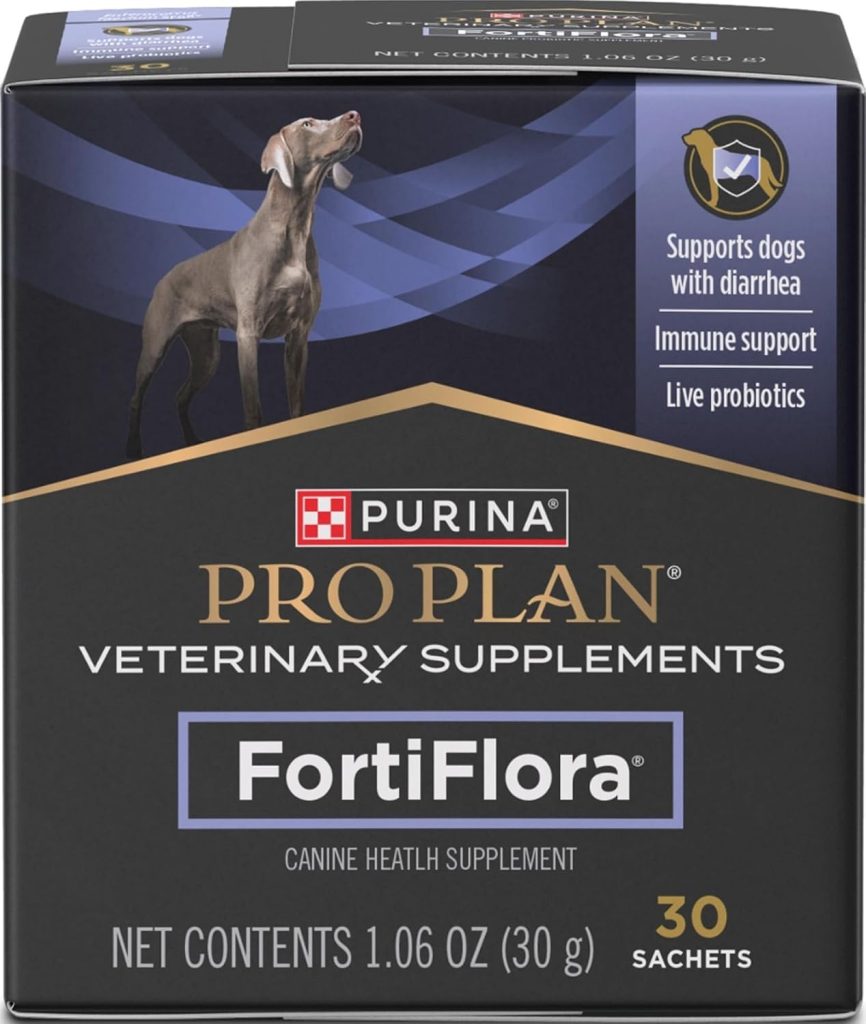 Purina Pro Plan Veterinary Supplements FortiFlora Canine Probiotic – 30 Count