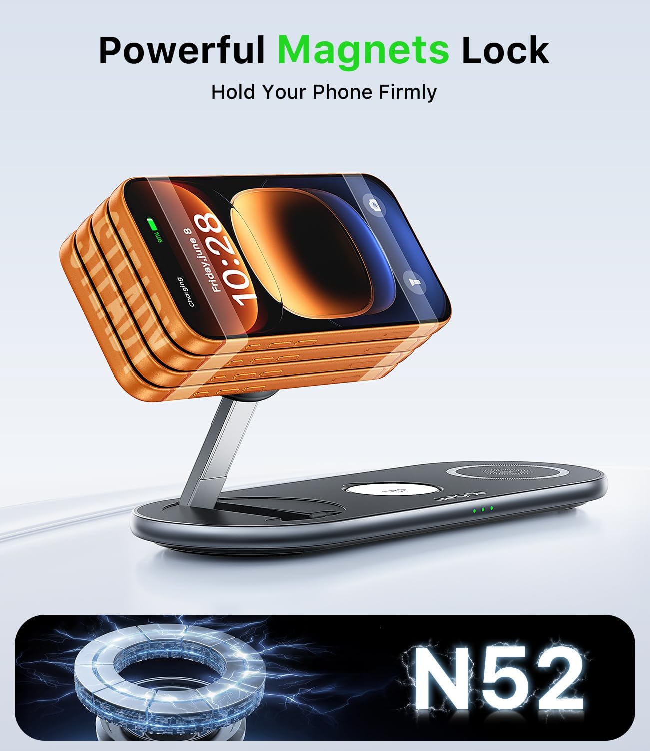 JARGOU Magnetic Wireless Portable Charger - Image 3