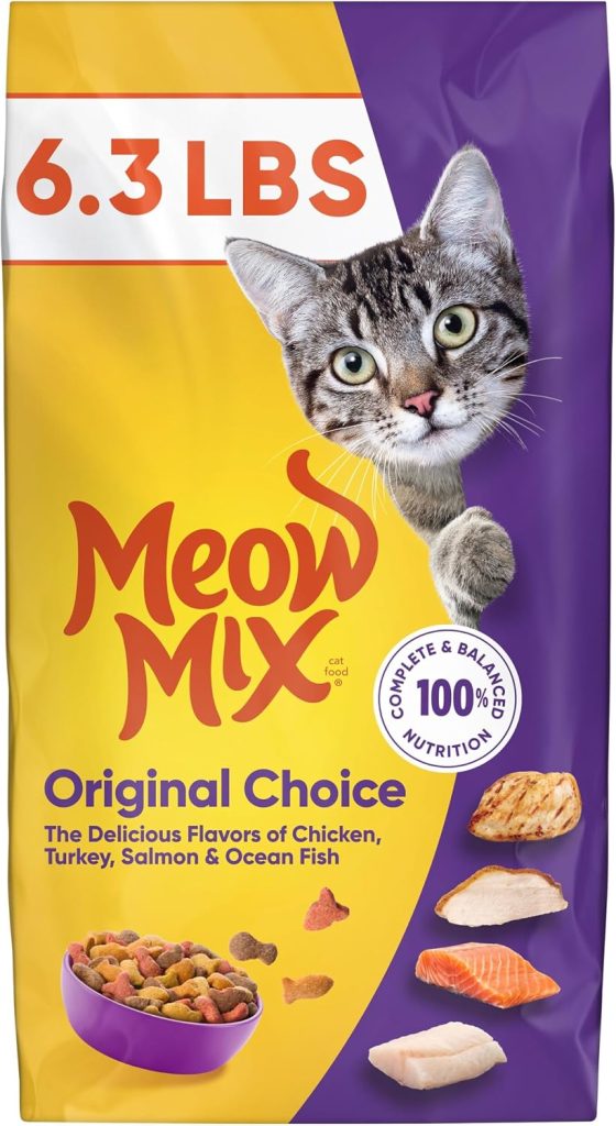 Meow Mix Original Choice Dry Cat Food – 6.3 lb